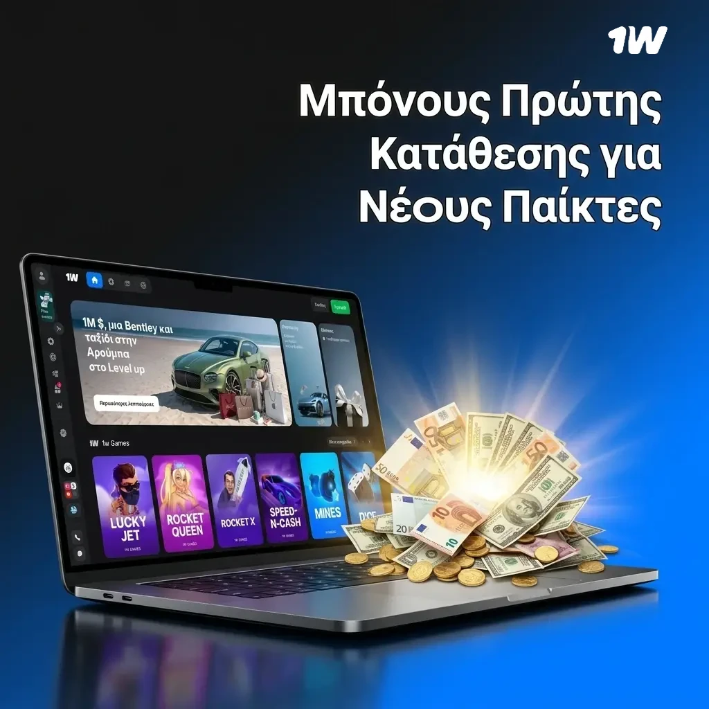 Μπόνους καλωσορίσματος 600% και 500 δωρεάν περιστροφές για νέους παίκτες στο 1w
