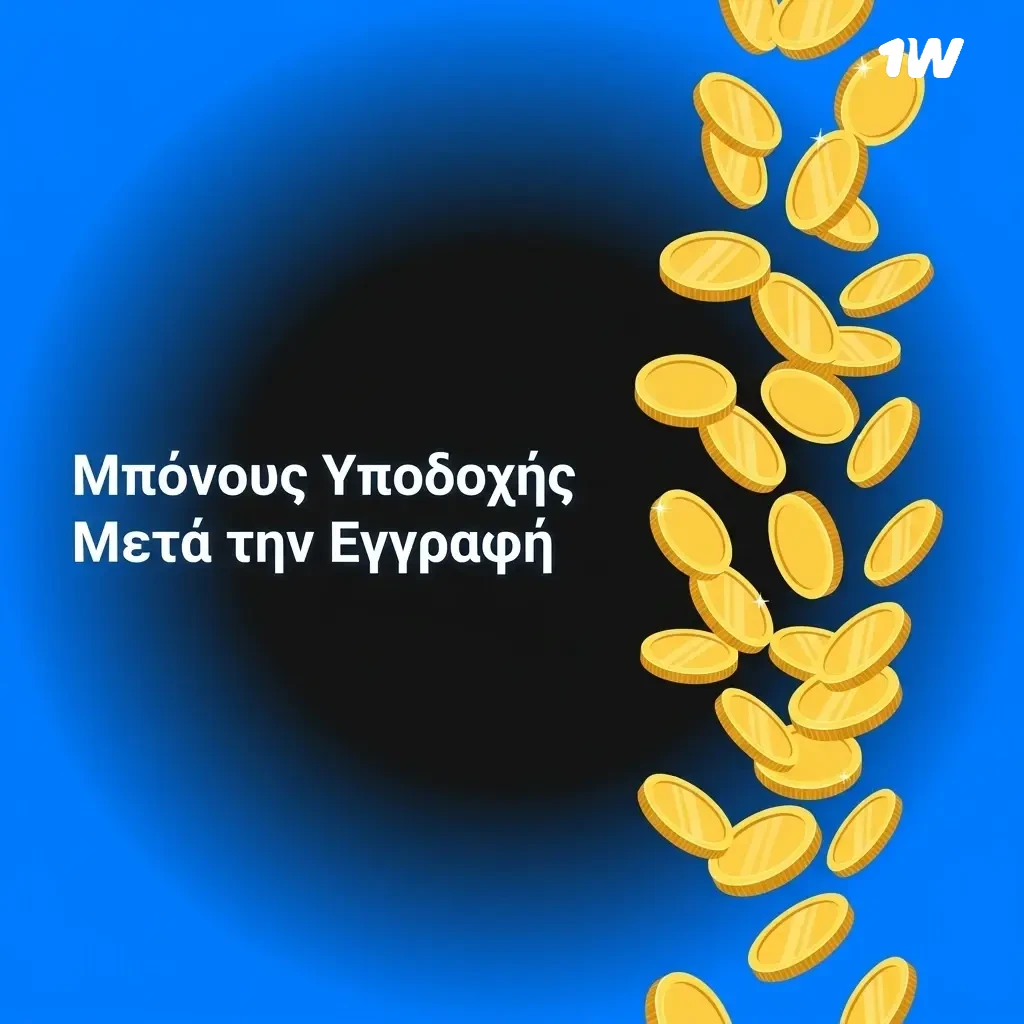 Μπόνους υποδοχής 1w: 600% καζίνο, 500 δωρεάν περιστροφές και αθλητικά στοιχήματα για νέους χρήστες