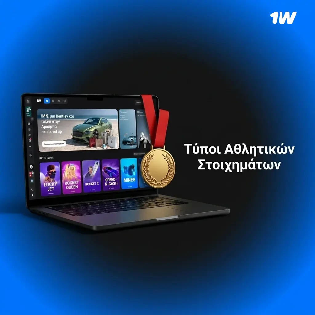 Τύποι αθλητικών στοιχημάτων στο 1w με δεκάδες αθλήματα και εκατοντάδες αγορές ανά αγώνα